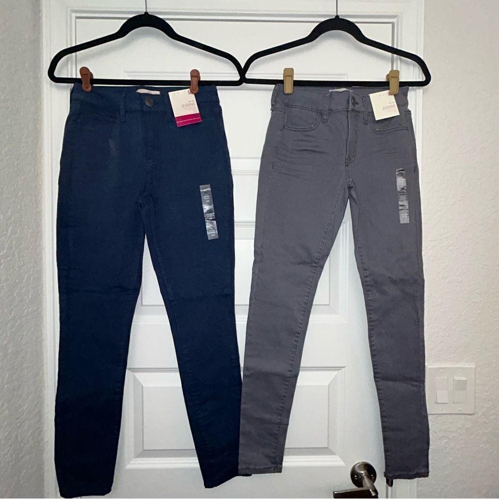 New, SO Low & High Rise Skinny Jegging Pants (2 Pairs)